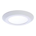 Halo Matte White 6 in. W Aluminum LED Dimmable Recessed Downlight 8.6 W SLDSL6069S1EMWR